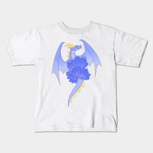 Water Lily Dragon Kids T-Shirt